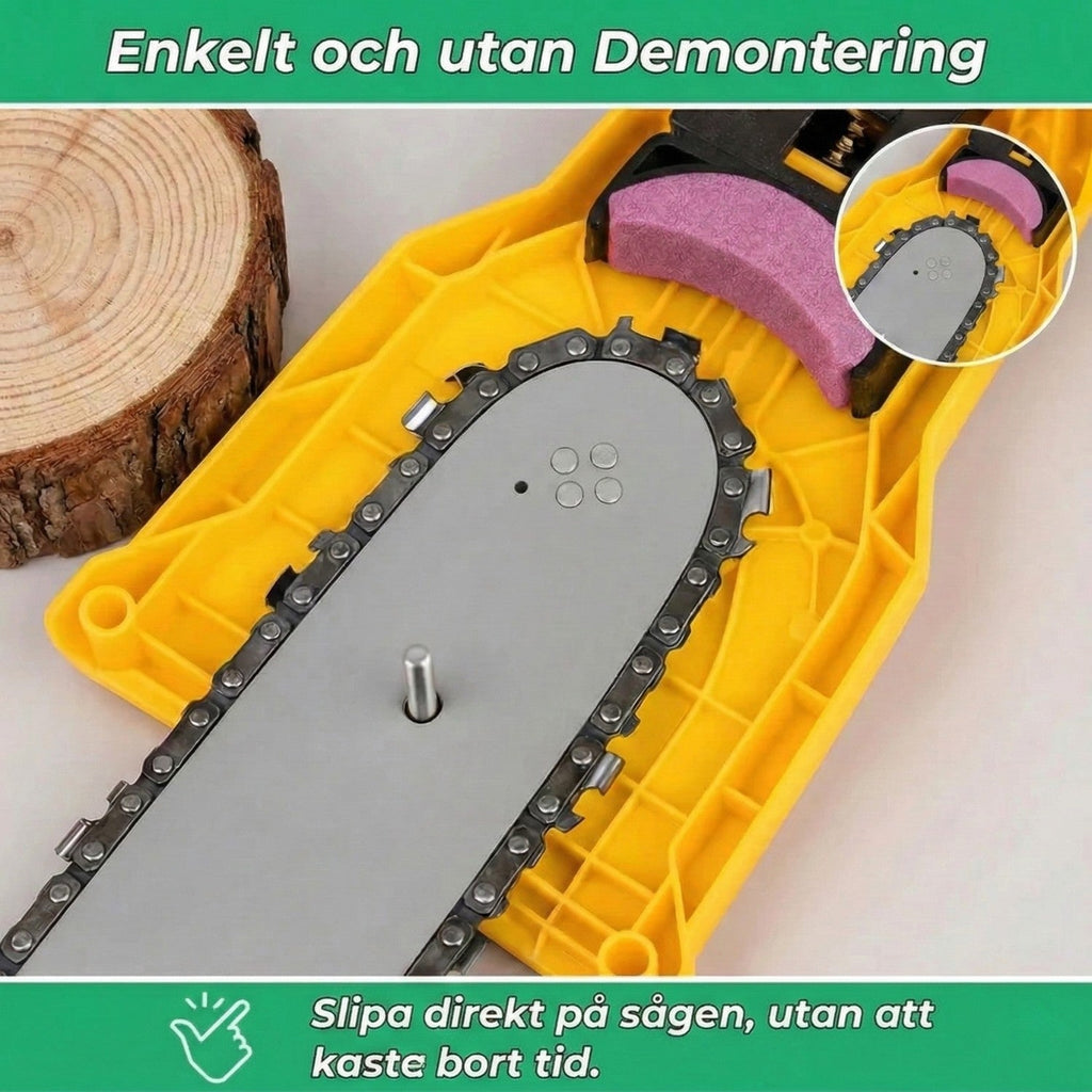 Nova Ultra-Hastighet Kedjesågslipare – Omedelbar Precision för Effektiv Skärning