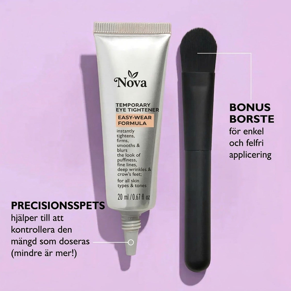 Nova™ - Huduppstramande kräm