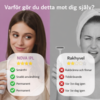 NOVA™ IPL Hårborttagning — Permanent silkeslen hud hemma