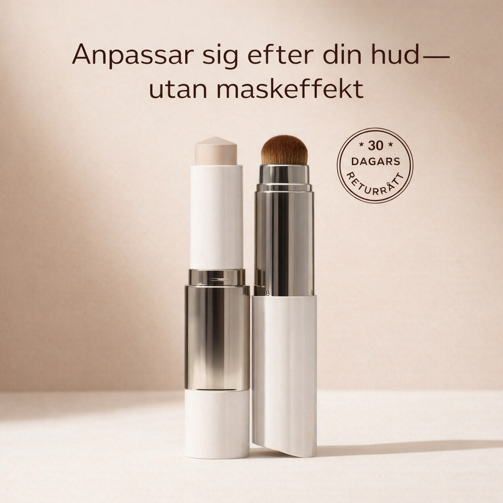 NoraSkin™ Perfect Match Foundation Stick – anpassar sig efter din hud