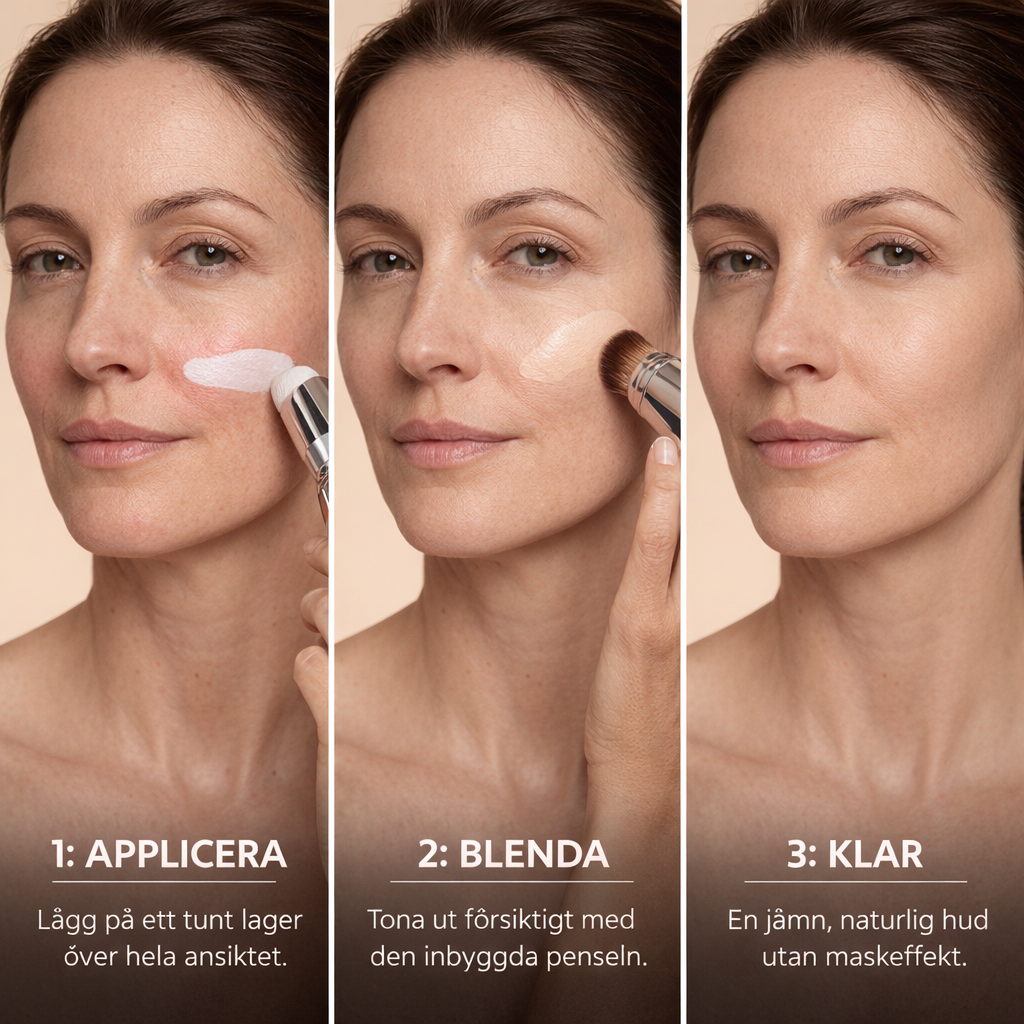 NoraSkin™ Perfect Match Foundation Stick – anpassar sig efter din hud