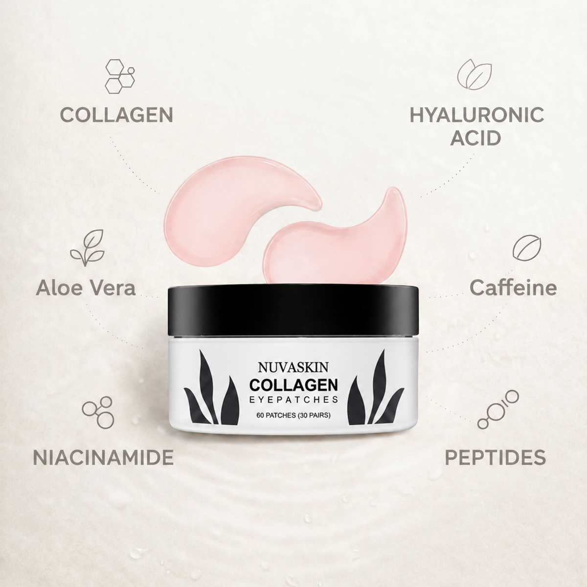 Nova Collagen EyePatch — Återfuktande Ögonmask