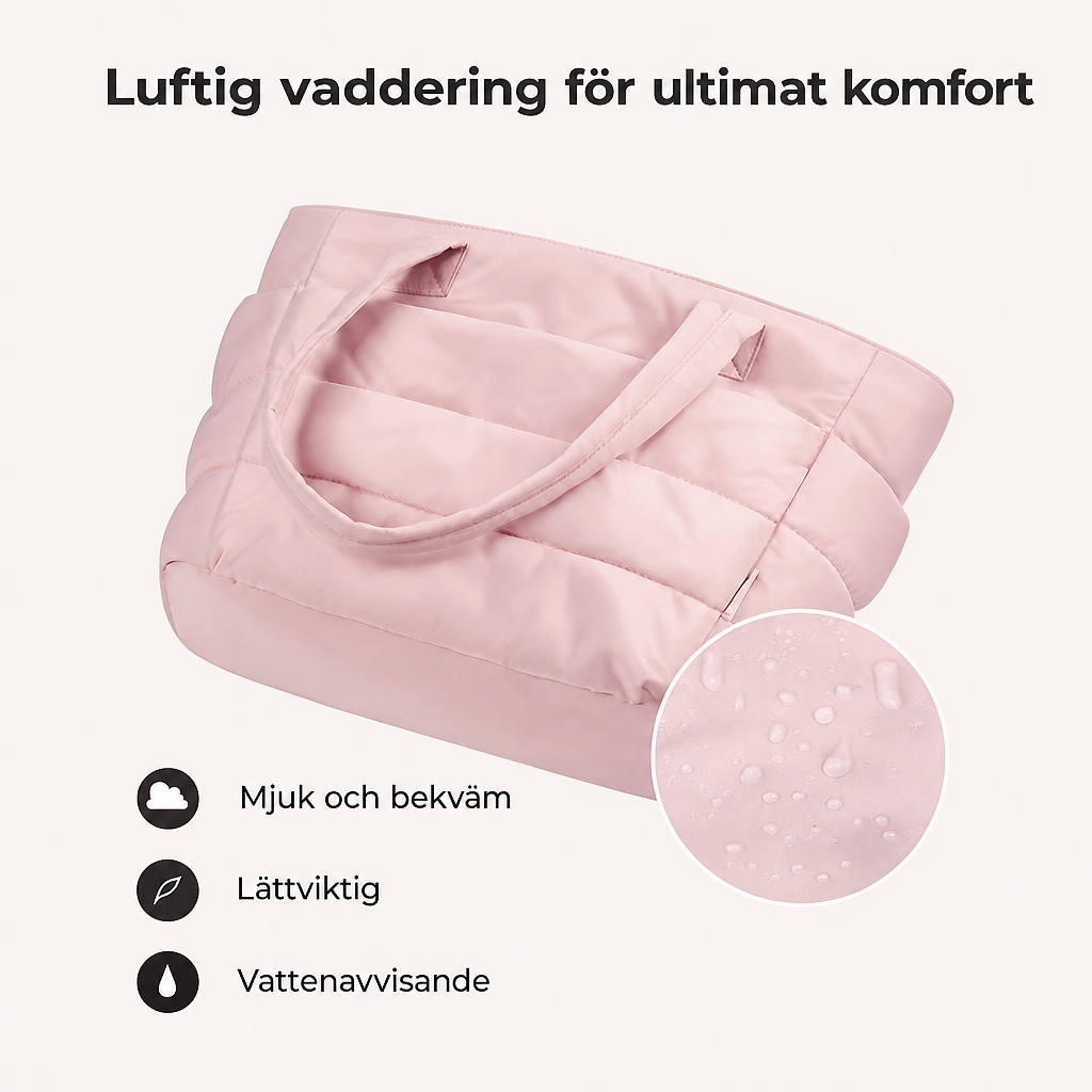 PuffyTote™ – Stilren, rymlig & multifunktionell väska