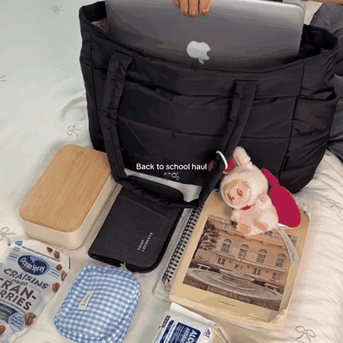 PuffyTote™ – Stilren, rymlig & multifunktionell väska