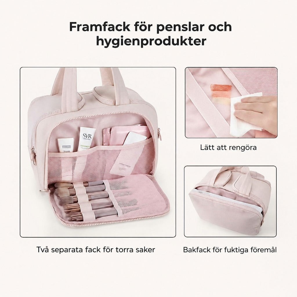 VoyageBag™ – Smart necessär som håller allt på plats