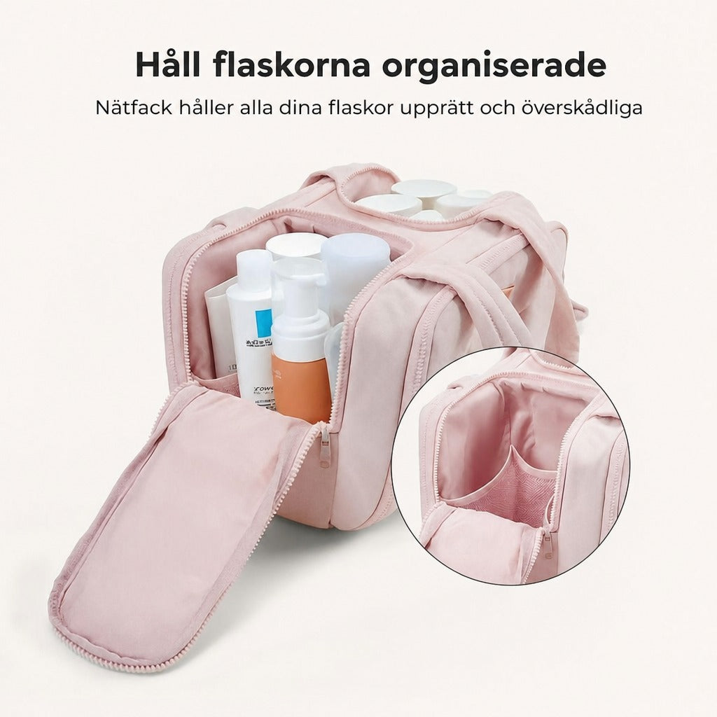 VoyageBag™ – Smart necessär som håller allt på plats