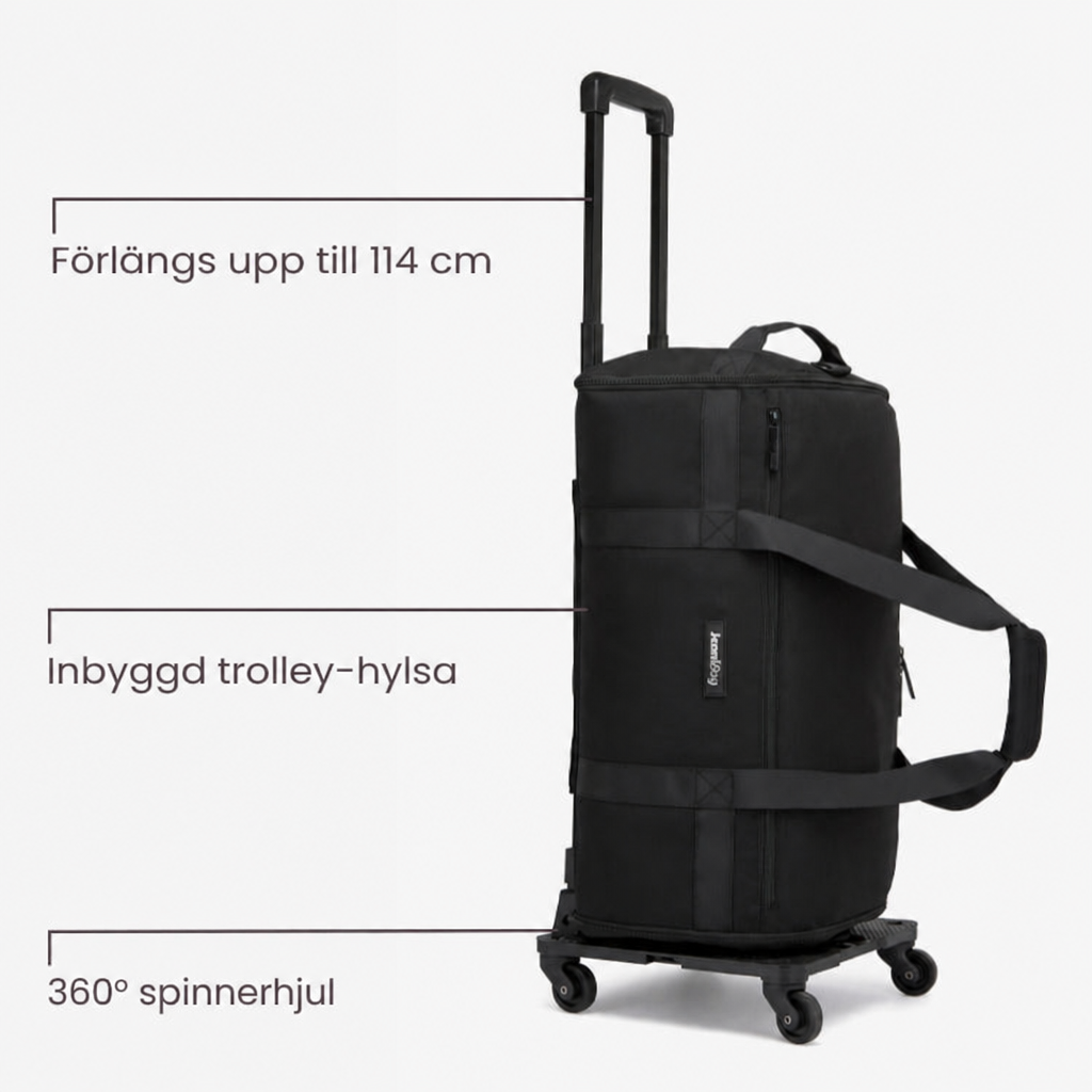 Jenni Travel Bag 2.0 – Smart weekendväska med fack för allt