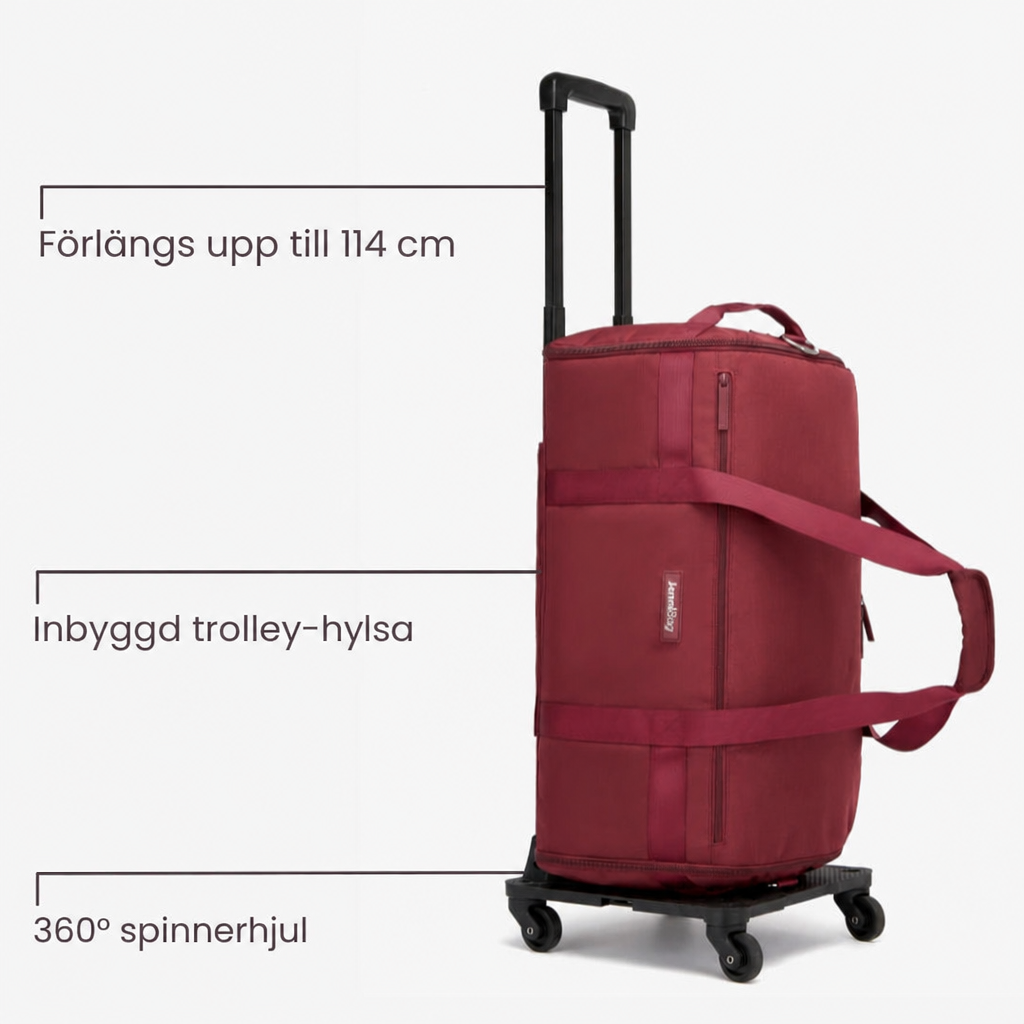 Jenni Travel Bag 2.0 – Smart weekendväska med fack för allt