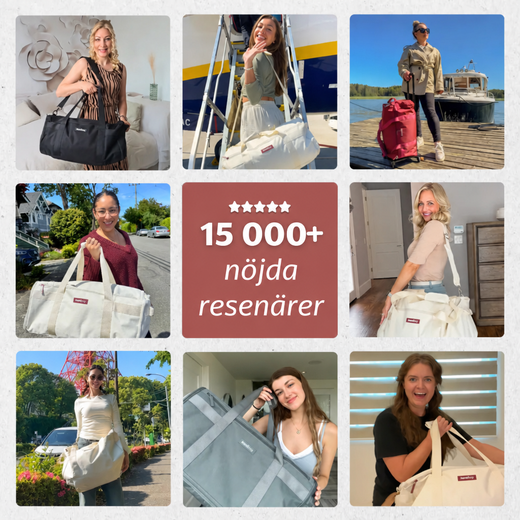Jenni Travel Bag 2.0 – Smart weekendväska med fack för allt