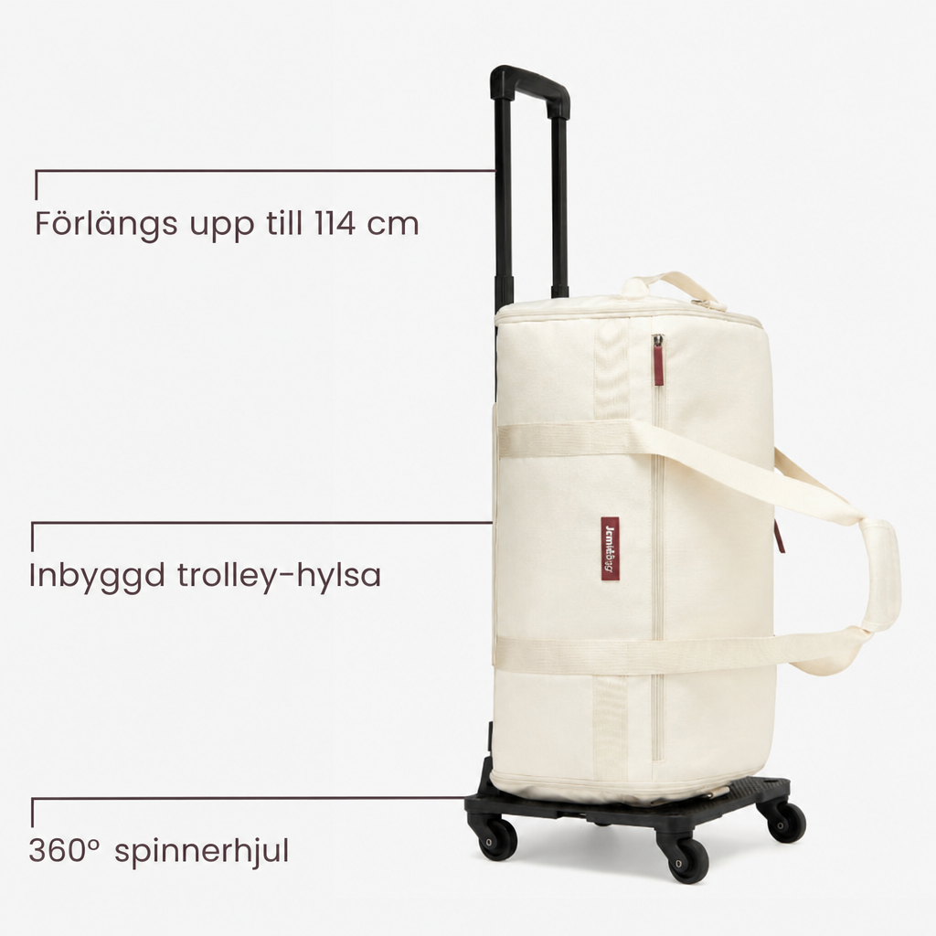 Jenni Travel Bag 2.0 – Smart weekendväska med fack för allt