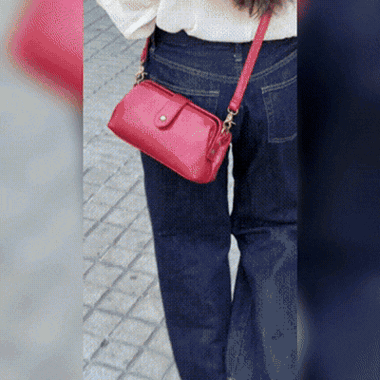 Libra Vintageväska – Strukturerad axelväska med snäpplås
