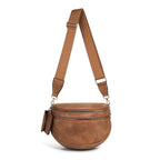 Ounamei Crossbody Midjeväska – Rymlig bältesväska för vardag & resa