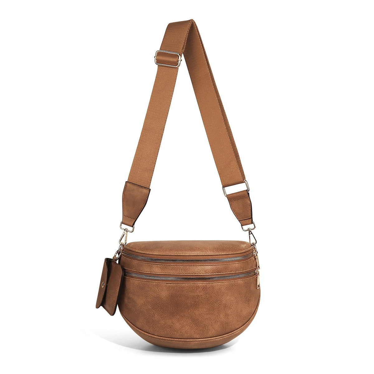 Ounamei Crossbody Midjeväska – Rymlig bältesväska för vardag & resa