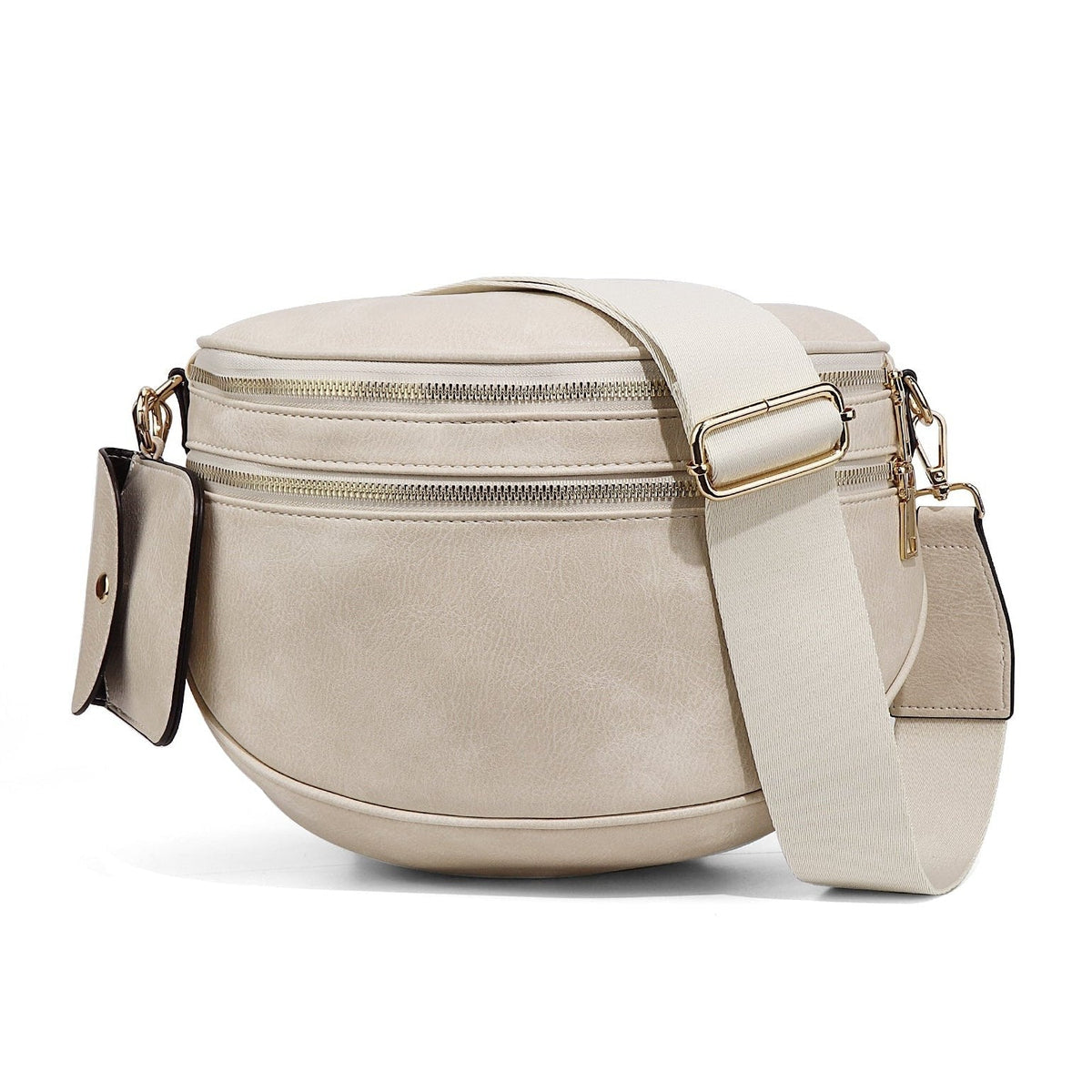 Ounamei Crossbody Midjeväska – Rymlig bältesväska för vardag & resa