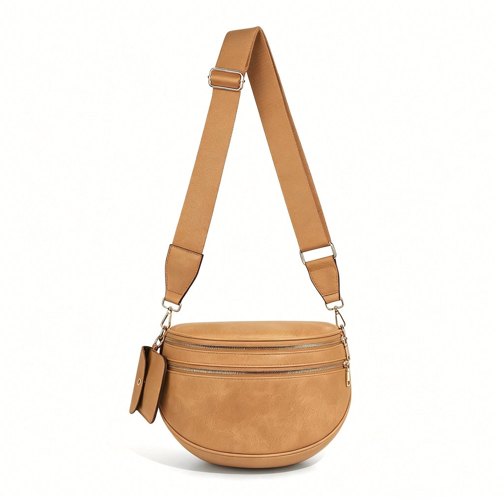 Ounamei Crossbody Midjeväska – Rymlig bältesväska för vardag & resa