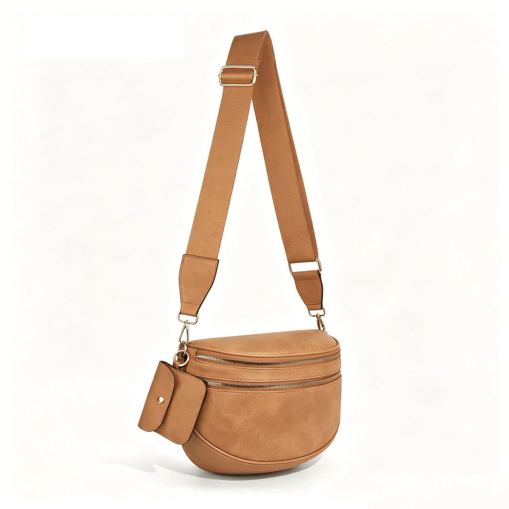 Ounamei Crossbody Midjeväska – Rymlig bältesväska för vardag & resa