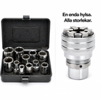 Universalhylsa 10–19 mm – självjusterande
