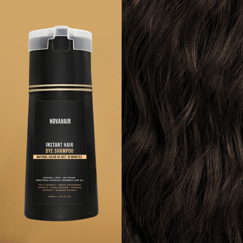 Naturligt Hårfärgningsschampo för Män