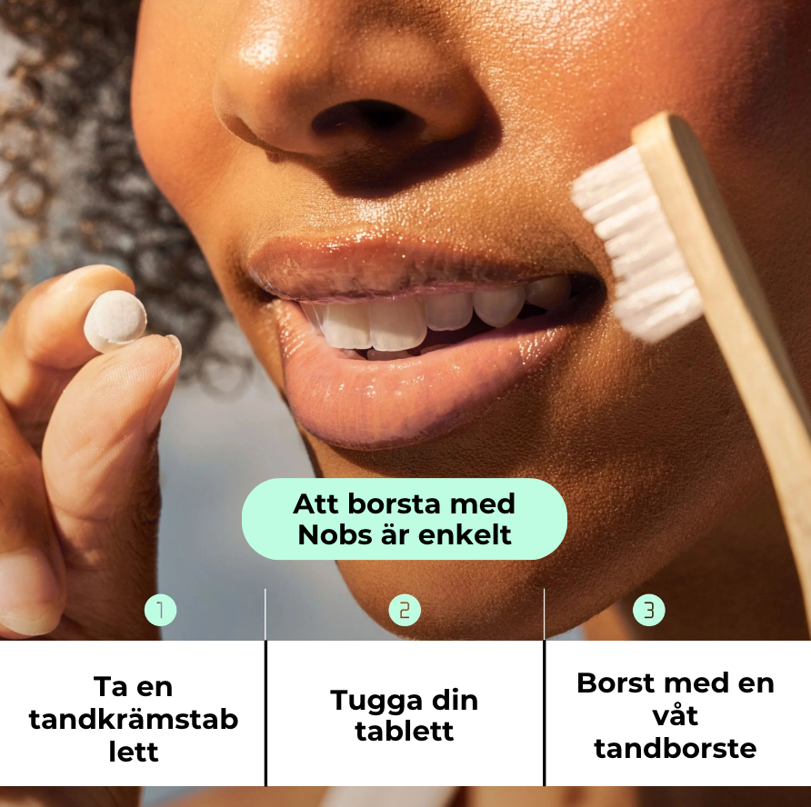 TANDKRÄMSTABLETTER FLUORFRI