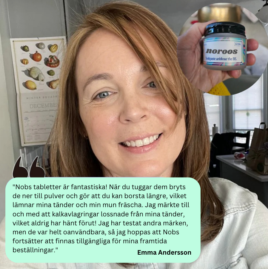 TANDKRÄMSTABLETTER FLUORFRI