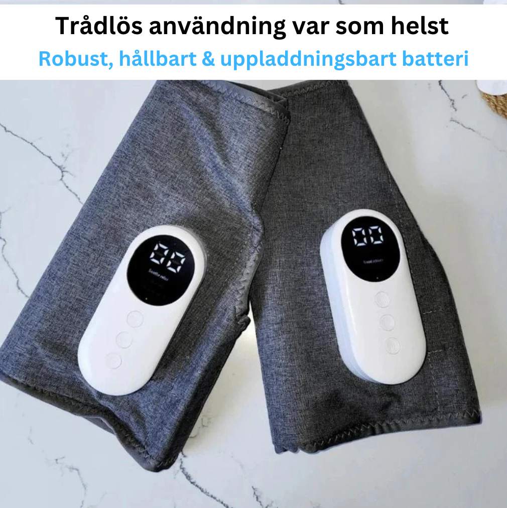 3-i-1 Massageapparat för smärtfritt och vitalt ben