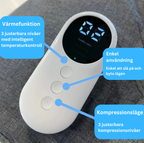 3-i-1 Massageapparat för smärtfritt och vitalt ben