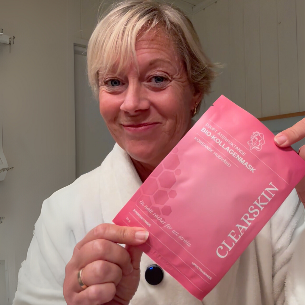 4 x  Bio-Kollagenmasker
