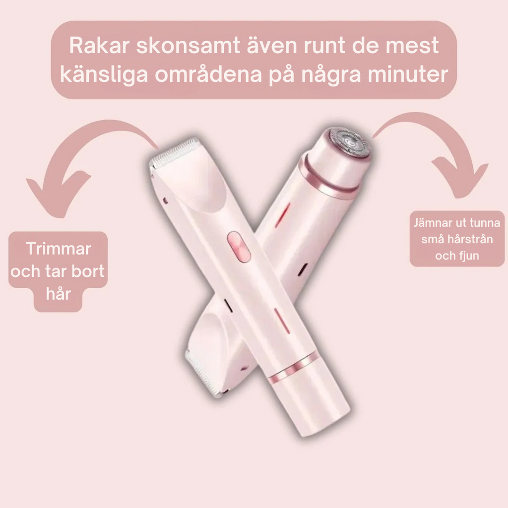 SilkPro™ - 2-i-1 Rakapparat för Kvinnor