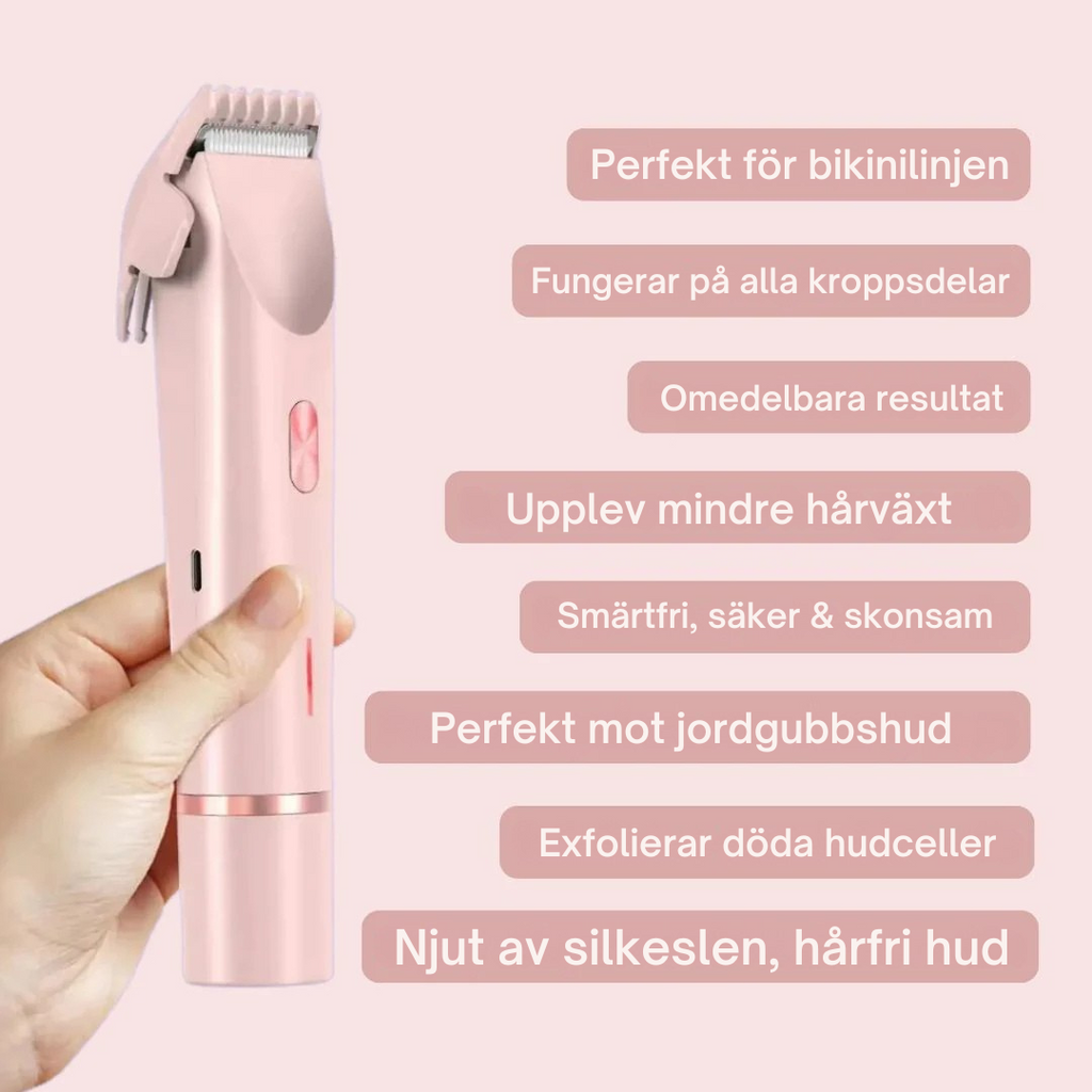 SilkPro™ - 2-i-1 Rakapparat för Kvinnor