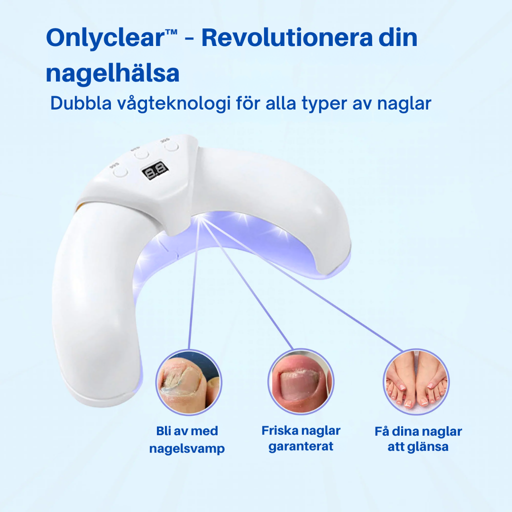 OnlyClear™- Laser mot nagelsvamp