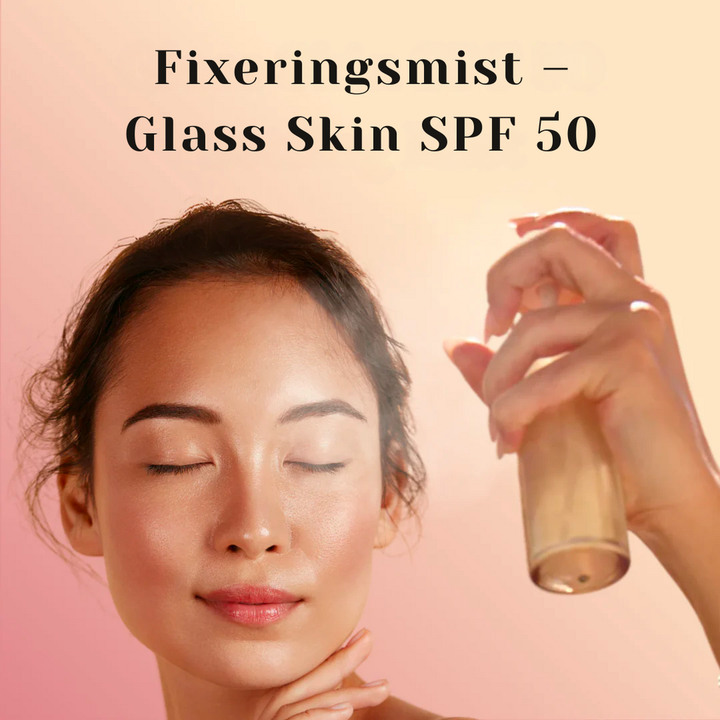 SPF 50 Genomskinlig Fixeringsmist 1+1 Gratis