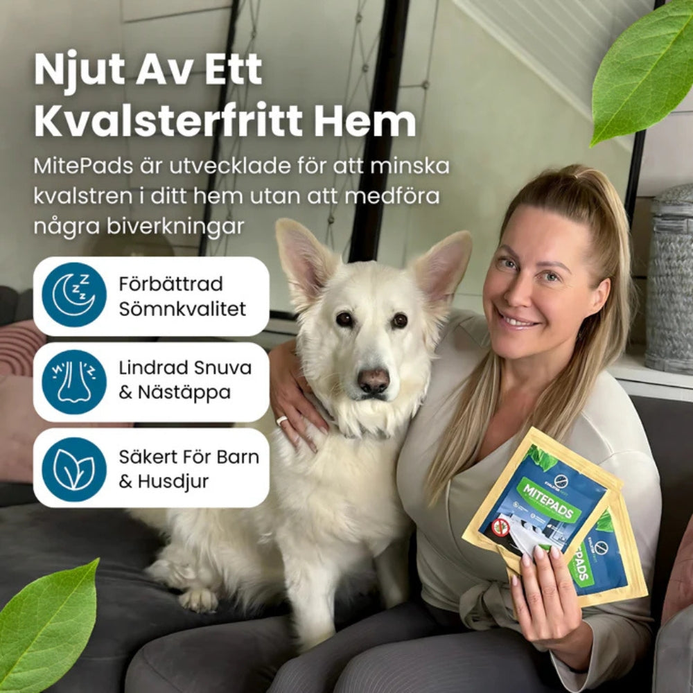 MitePads - Bli kvitt kvalstren naturligt