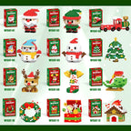 SANTA BYGGBLOCK™ – 12 KREATIVA JULFIGURER FÖR FAMILJEN